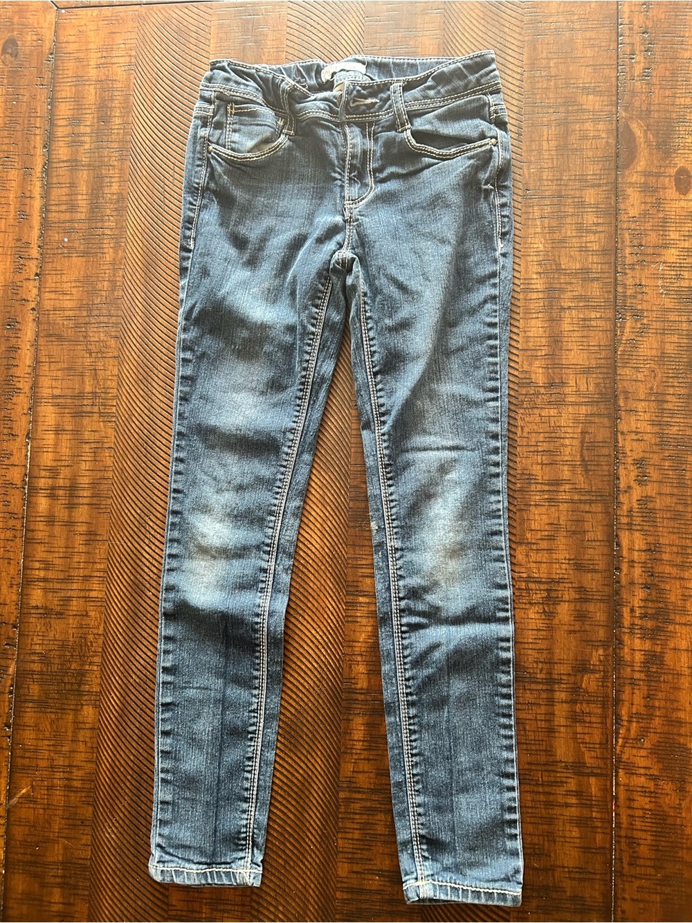 Willow Girls Skinny Jeans - Light Wash Blue